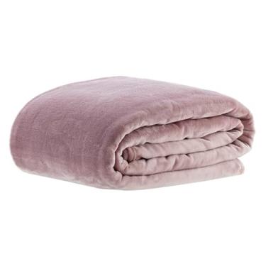 Imagem de Cobertor Jacquard Queen e King Macio e Quentinho com Toque de Seda – Conforto e Elegância para Seu Quarto (Cobertor rose king)