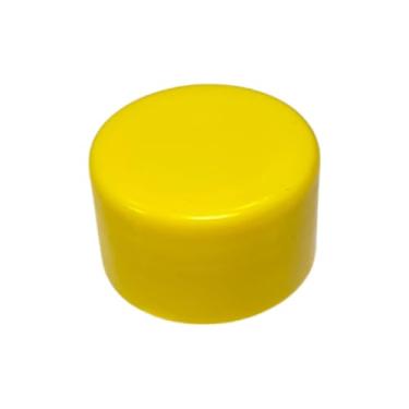 Imagem de Tampa de Tubete Para Doce Artesanato Festa Lembrancinha Aniversário Comemoração Varias Cores (AMARELO, 1000)