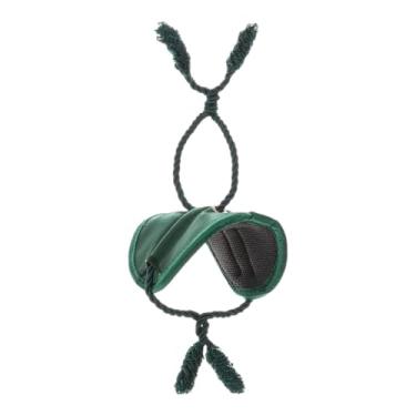 Imagem de shamjina Protetores de guirlanda de Natal reutilizáveis ​​com acolchoamento para pendurar coroas e guirlandas, evitam arranhões em escadas, Verde