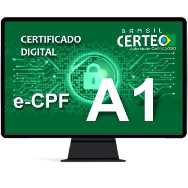 Imagem de Certificado Digital e-CPF A1 (.pfx)