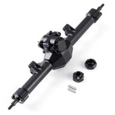 Imagem de MOHERO +4mm SCX24 Extended Rear Axles for Axial SCX24 Deadbolt Bronco JLU C10 Gladiator Base Camp Dooge 1/24 RC Crawler Car Upgrade Parts