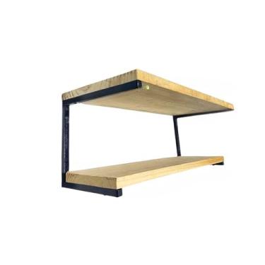 Imagem de Suporte Microondas Forno Air Frier impressora Videogame Prateleira Parede Nicho 40cm e 50cm(Prateleira Suspensa 50cm)