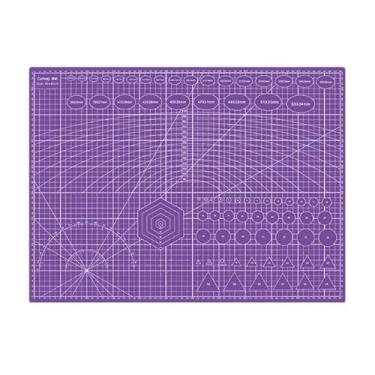 Imagem de Base De Corte Dupla Face Patchwork Artesanato Cores(Roxo(A2 60 * 45))