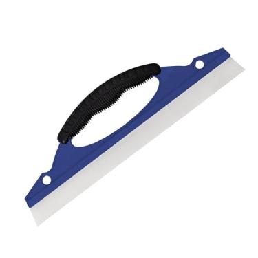 Imagem de Rodo de chuveiro de plástico ABS de 30,5 cm - Lâmina de limpador de silicone para para-brisas de carro/janelas/paredes de azulejo