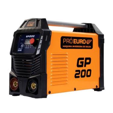 Imagem de Máquina de Solda Inversora Portátil e Compacta GP200a Bivolt IGBT Pró 