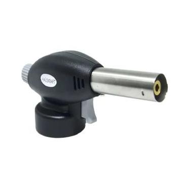 Imagem de Maçarico Culinário Plug Refil Gás 17cm Hauskraft Preto