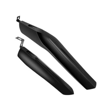 Imagem de Conjunto de 2 paralamas para bicicleta, aro 22-24, MTB, dianteiro e traseiro, protetor de roda para ciclismo, para-lama para mountain bike.