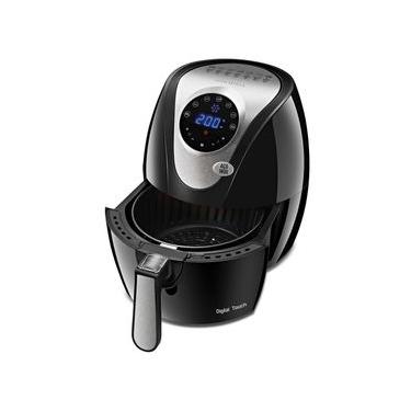 Imagem de Fritadeira Sem Óleo Air Fryer Digital Mondial Preto e Inox 1500W AF-26