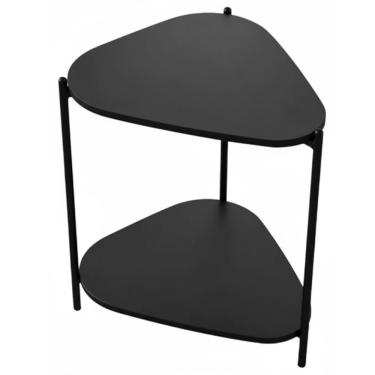 Imagem de Mesa Lateral Base Preta - Nero