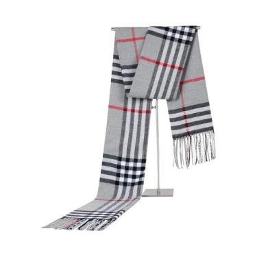 Imagem de Cachecol De Inverno Em Imitação De Cashmere De 180cm Para Mulheres, Xa