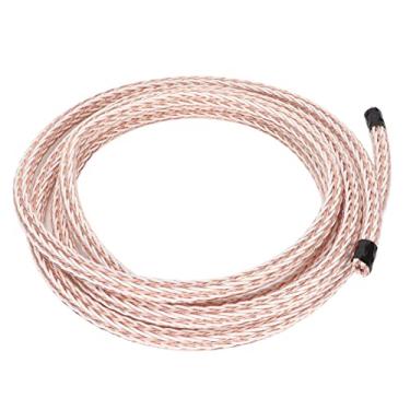 Imagem de KIMISS Cabo 12TC 24 Core OCC Cabo de Interconexão de Cobre para Equipamentos de Som e Imagem HiFi - Linha de 2,5 M / 8,2 Pés para CD, Alto-falantes, Amplificadores