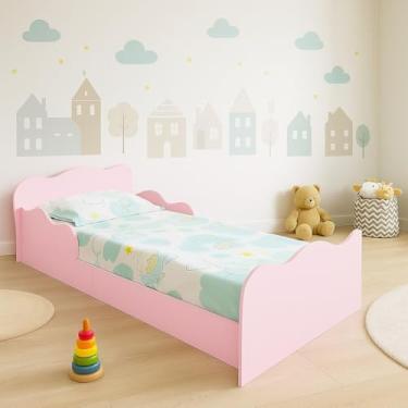 Imagem de MINI CAMA MONTESSORIANA JUVENIL SONHAR 100% MDF - ROSA