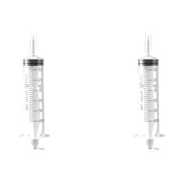 Imagem de Seringa Plástica Medidora De 60-150ml Para Alimentação De Cães, Preenc