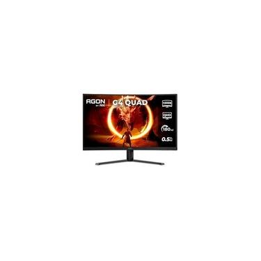 Imagem de Monitor Gamer Curvo AOC 32", QHD, 180Hz, 0.5ms, Fast VA, Adaptive Sync, HDR, Preto - CQ32G4E