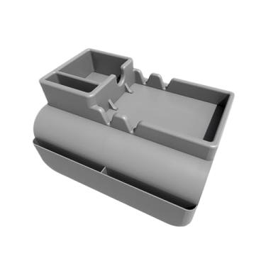 Imagem de Porta Copos para Sofá,Caixa De Silicone Antiderrapante Com Bolso Lateral - Porta-copos para Sofá | Para Cama TV Viagem Cadeira de Computador e Telemóvel