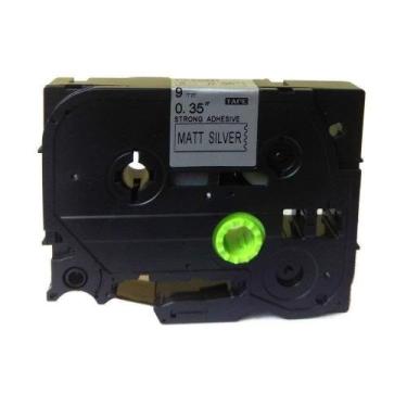 Imagem de Fita Strong Aplicável Brother Tz Tze Sm921 Prata Fosco 9Mm - Dcx