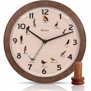 Imagem de Relógio Canto de Ave + Apito Marreca Caneleira Modelo 38 - Herweg, Mun