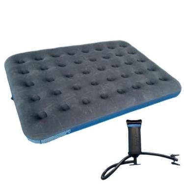 Imagem de Colchão Inflável Casal 191x137x22cm + Bomba de Ar Jilong