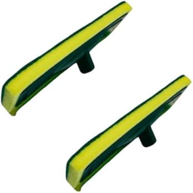 Imagem de Esponja de limpeza pesada, limpeza de cozinha, resistente, para lavar, forte.