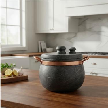 Imagem de Panela De Pressão Pedra Sabão Bojuda 6,0 Litros