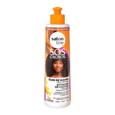 Imagem de Ativador de Cachos SOS Cachos Óleo de Manga Salon Line 300ml