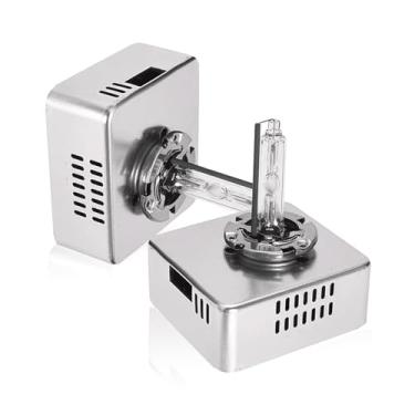 Imagem de D5S Xenon 12V 60W 5500K Branco – Lâmpada Xenon D5S para Farol com Sistema de Resfriamento Avançado, Substituição Estável 1:1 – Lâmpada Xenon Homologada, Plug & Play (2 Unidades)