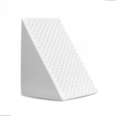 Imagem de Travesseiro Encosto Triangular Repouso Leitura Capa Com Ziper