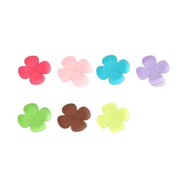 Imagem de 7 peças, jogo americano de silicone, multifuncional, impermeável, lavável, isolamento térmico, tapete para copos, para mesa de jantar, acessórios de cozinha, ideal para uso em sala de jantar, cozinha