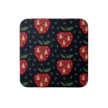 Imagem de Ladrilho Decorativo de Cerâmica Frutas de Maçã Natal 30x30cm