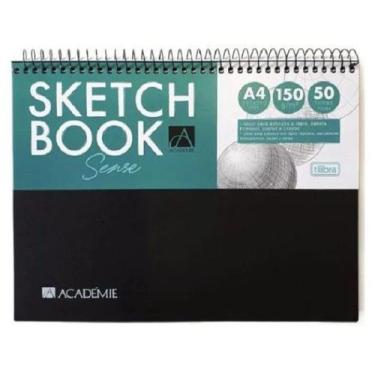 Imagem de Caderno Sketchbook A4 Espiral Desenho 50 Folhas - Tilibra