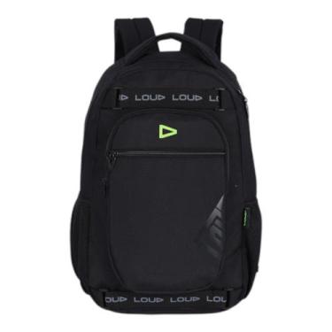 Imagem de Mochila De Costas Loud Gamer Escolar Juvenil Up4you Meninos, Preto