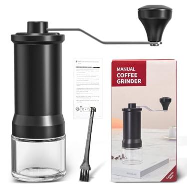 Imagem de Moedor de Café Manual, Portátil Moedor de Café em Aço Inoxidável com Manivela, Capacidade e 30g, Presentes Requintados
