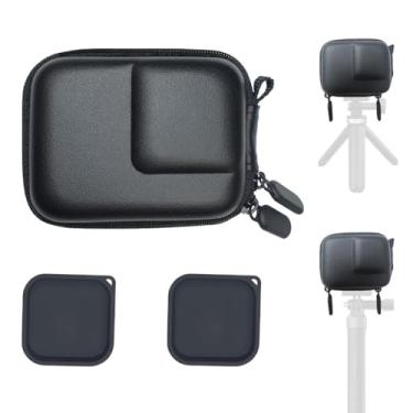 Imagem de ULBTER Mini Bolsa De Armazenamento Para Câmera Insta360 Ace Pro + Tampa Lente Borracha Insta 360 [1 2 Peças], Acessório Portátil Transporte