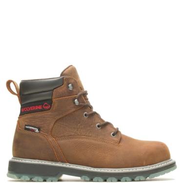 Imagem de Wolverine Bota de trabalho impermeável Floorhand Lx masculina, Marrom Sundan, 9 Wide