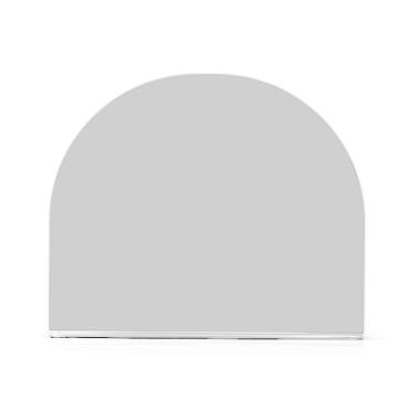 Imagem de Porta-guardanapos de acrílico cinza escuro, porta-toalhas de papel em forma de U, suporte vertical de toalha de papel