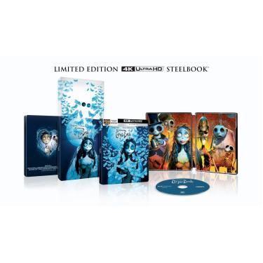 Imagem de Tim Burton's The Corpse Bride (BIL / 4K Ultra HD / Steelbook) [Blu-ray]