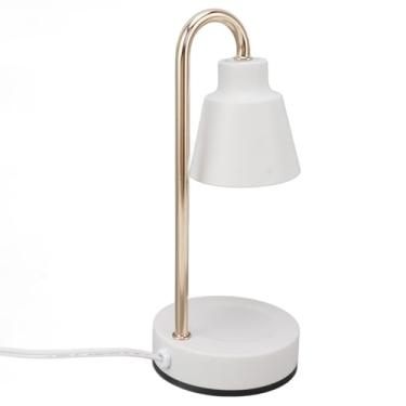 Imagem de Fockety Lâmpada Aquecedora de Velas, Mini Luz Ajustável Aquecedor Elétrico de Velas Aromaterapia Derretimento Elétrico de Cera Lâmpada de Cera Derretida para Sala de Estar, Quarto, (plugue americano)