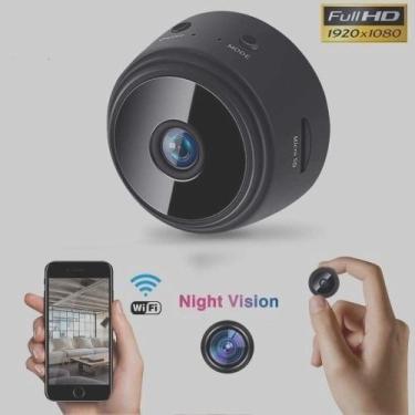 Imagem de Mini Micro Câmera Ip A9 WiFi Segurança Full Hd 1080p alta qualidade - 