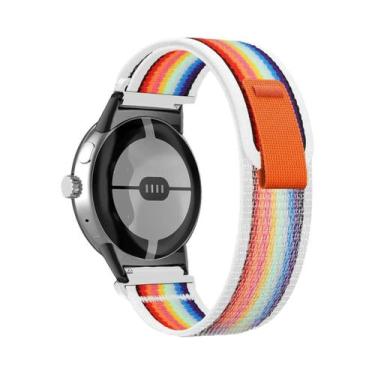 Imagem de Pulseira De Nylon Sport Loop Para Google Pixel Watch 3, Acessórios De 