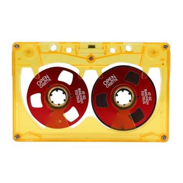Imagem de Zopsc Carretel de Metal para Carretel de Fita Cassete, Fita Cassete Em Branco, Gravação de 50 Minutos, Com Caixa de Armazenamento para Presente de Gravação de Música