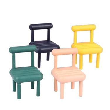 Imagem de Bonito suporte de telefone em forma de cadeira para mesa, suporte universal engraçado compatível com smartphones, tablets e e-readers (4)