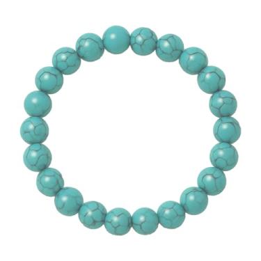 Imagem de Zan Mast Pulseira de cristal citrino para homens e mulheres, contas de cristal amarelo natural com pedra preta, energia de boa sorte, pulseira elástica de 10 mm com caixa de presente para aniversário