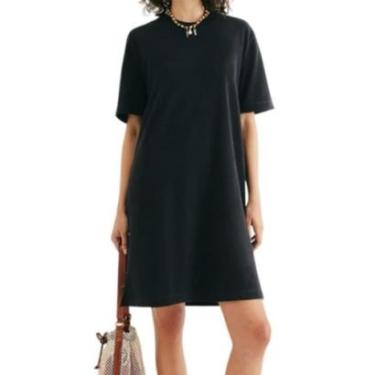Imagem de Vestido Feminino Hering Malha Binada Preto - 0BEEN10EN-Feminino