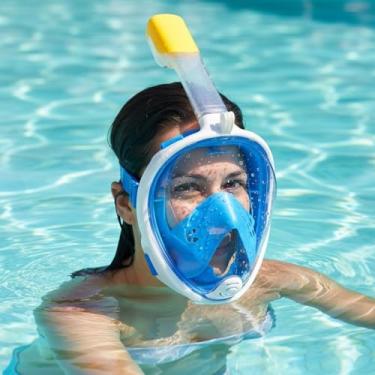 Imagem de Máscara de Mergulho Snorkel Central – Natação Piscina, Antivazamento