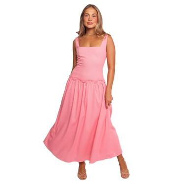 Imagem de Petal & Pup Vestido midi feminino trevo rosa, rosa, 44