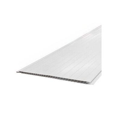 Imagem de Forro pvc 20cm 8mmx5 metros ripado branco - perfilyne