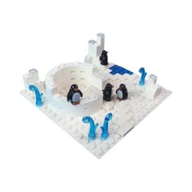 Imagem de Blocos De Montar DIY De Pequenas Partículas, Cenário De Fazenda, Curra