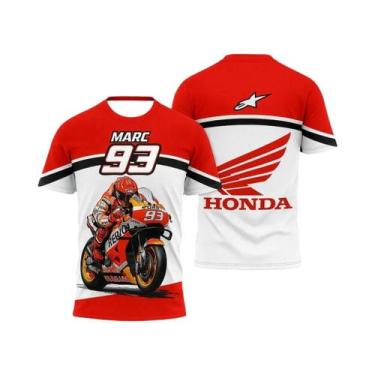 Imagem de Camiseta De Corrida De Motocicleta Honda De Manga Curta Para Verão, Rá