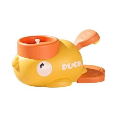 Imagem de Disco Voador Infantil Para Atividades Ao Ar Livre Lançador De Foguete 