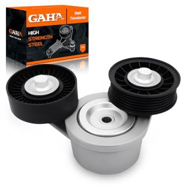 Imagem de GAHA Conjunto de polia tensora de correia 39120, compatível com Dodge 2000-2011 Dakota, 2002-2010 Ram1500; para Jeep 2005-2010 Grand Cherokee, 2006-2010 Commander, para Mitsubishi 2006-2009 Raider